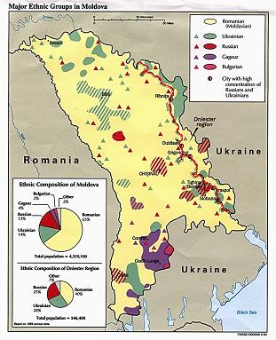 Moldavie en Transdniestr